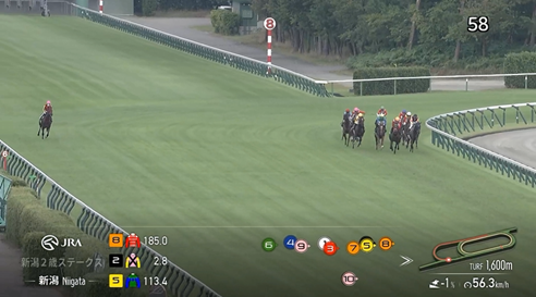 【新潟2歳S】レッチュベルク＆田辺騎手がｷﾀ━━━━(ﾟ∀ﾟ)━━━━!!